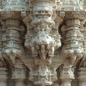 Temple Stone Arch Design