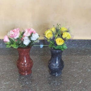 Stone Flower Vases