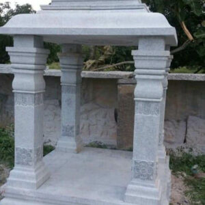 Custom Stone Pooja Mandapam